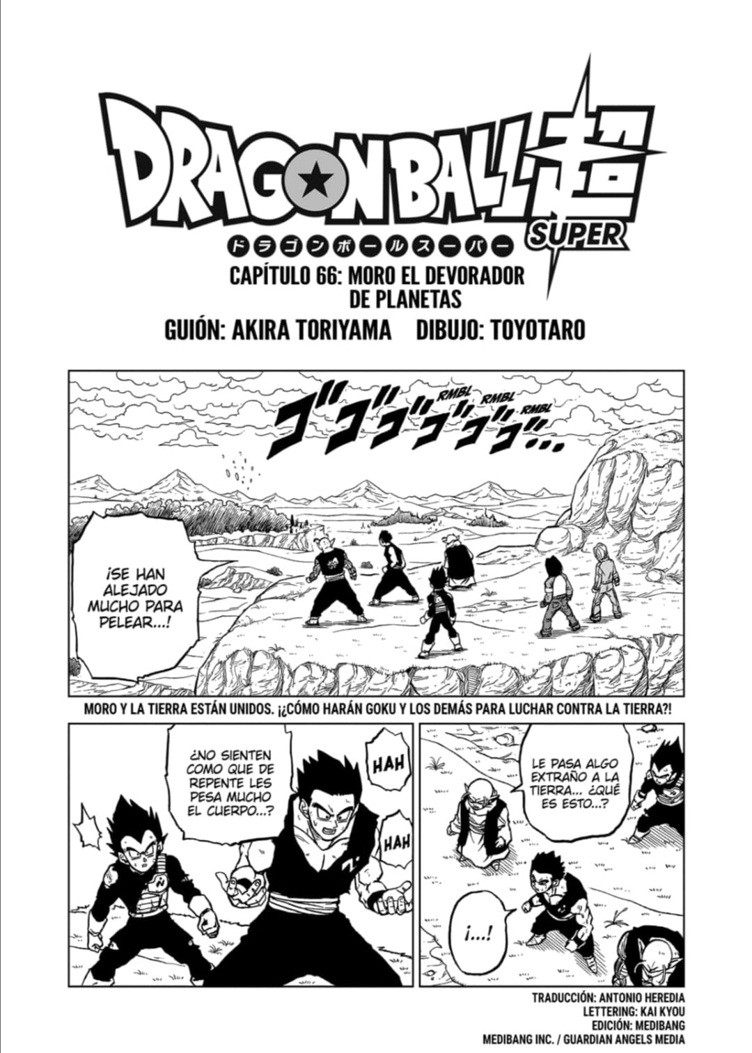 Dragon Ball Super - Capítulo 66