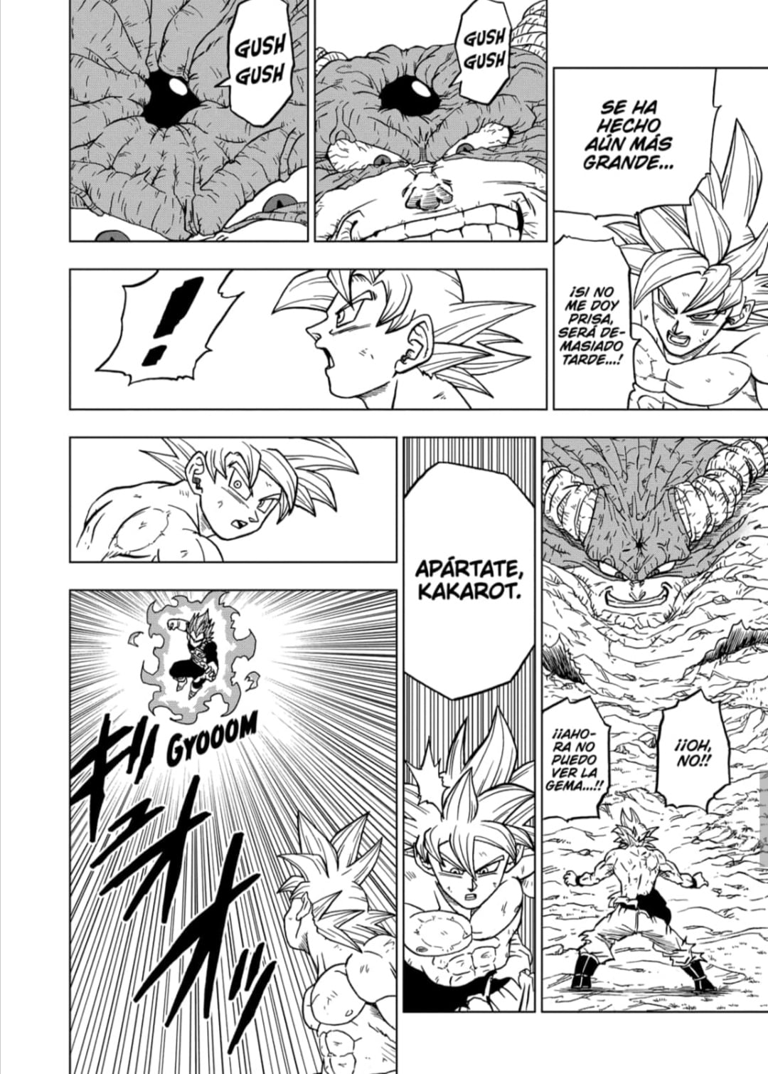 Backup Mangás - Goku Instinto Superior do Capìtulo 66 do Mangá de Dragon  Ball Super. Colorido por @JuniorToriyama