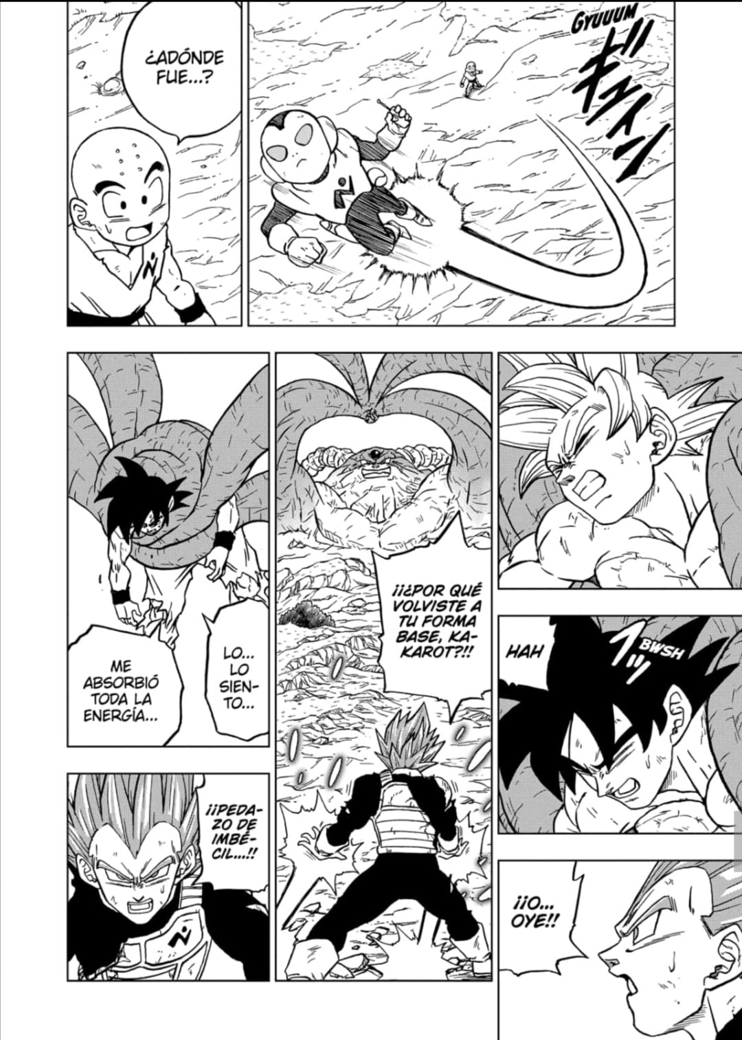 Backup Mangás - Goku Instinto Superior do Capìtulo 66 do Mangá de Dragon  Ball Super. Colorido por @JuniorToriyama