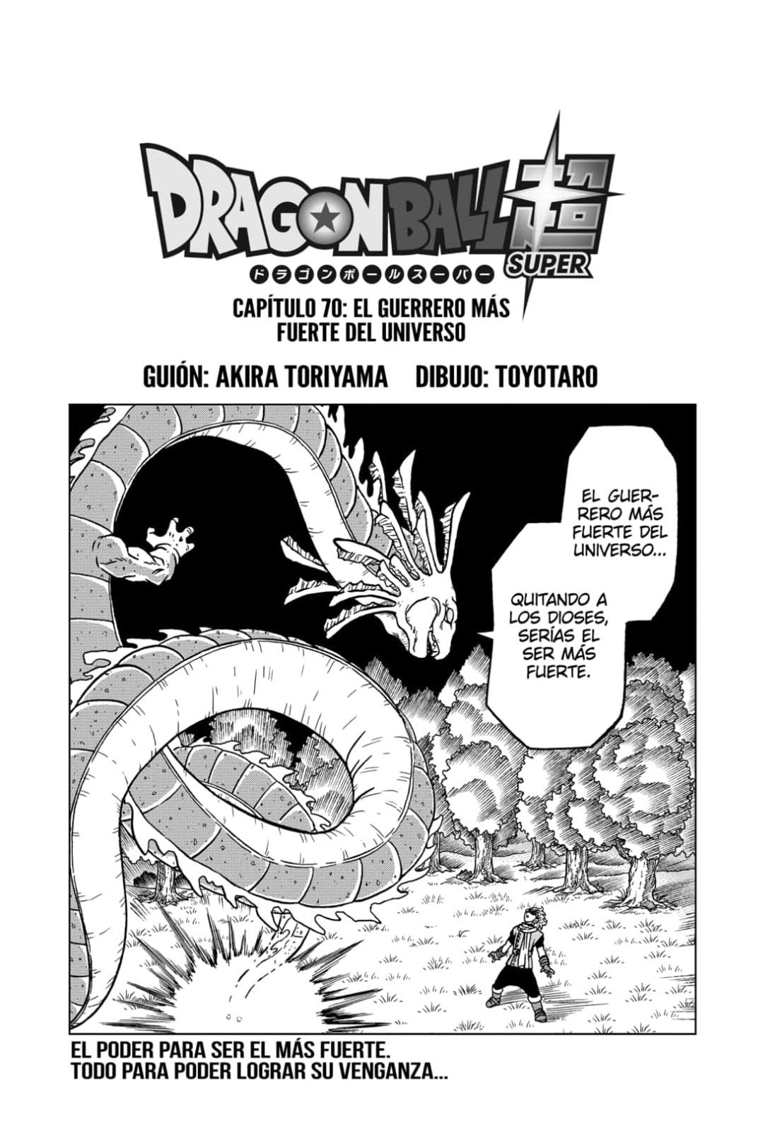 Dragon Ball Super Manga 70 Español Completo