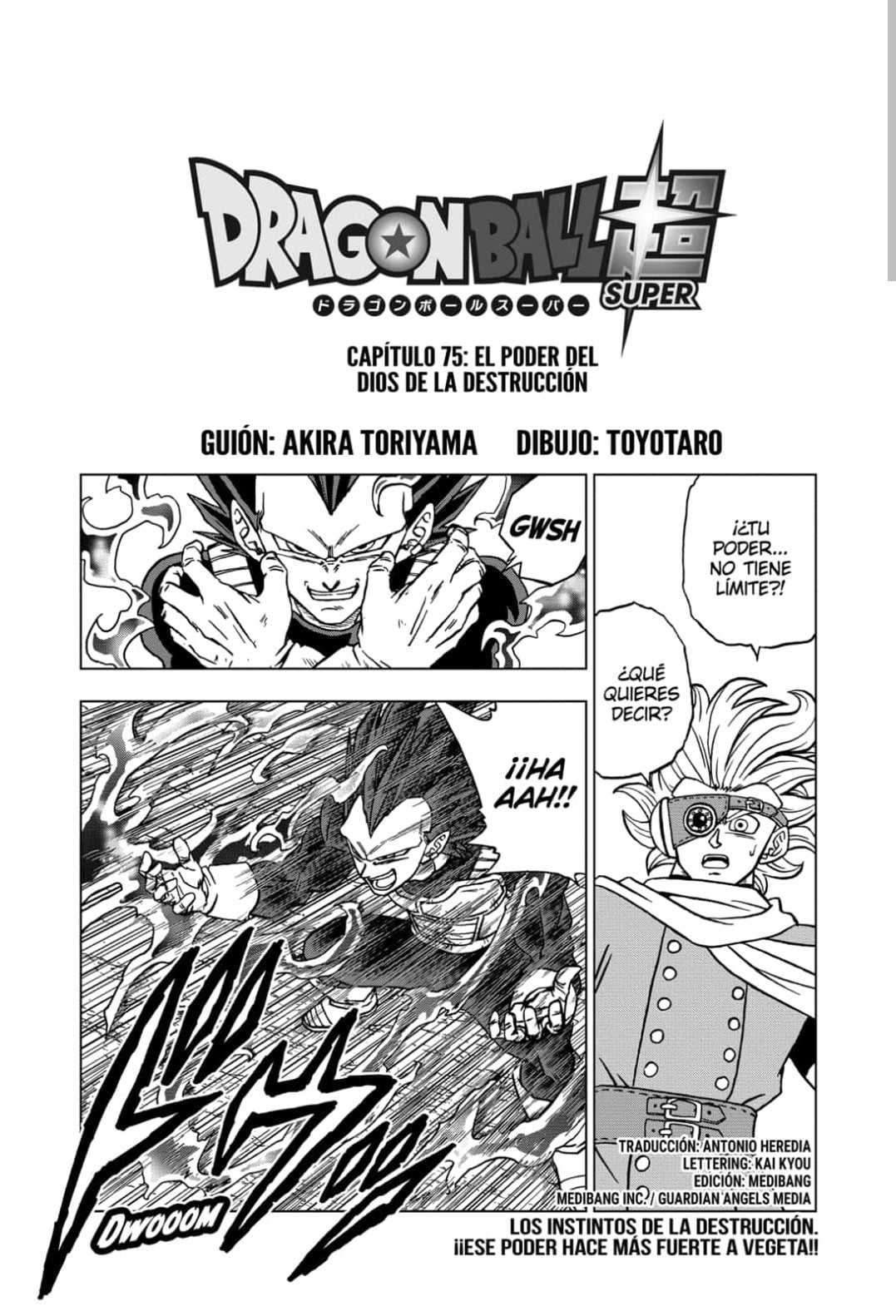 Dragon Ball Super Manga 75 Español Completo