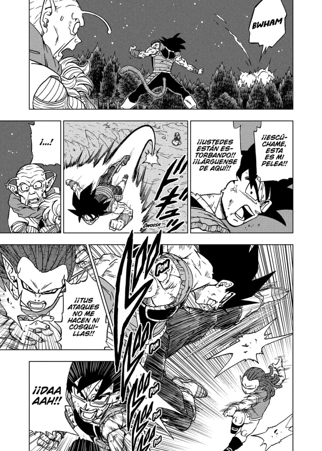 CAPÍTULO 83 TRADUZIDO - BARDOCK MOSTRA FORMA INÉDITA PARA VENCER GAS -  DRAGON BALL SUPER MANGÁ 