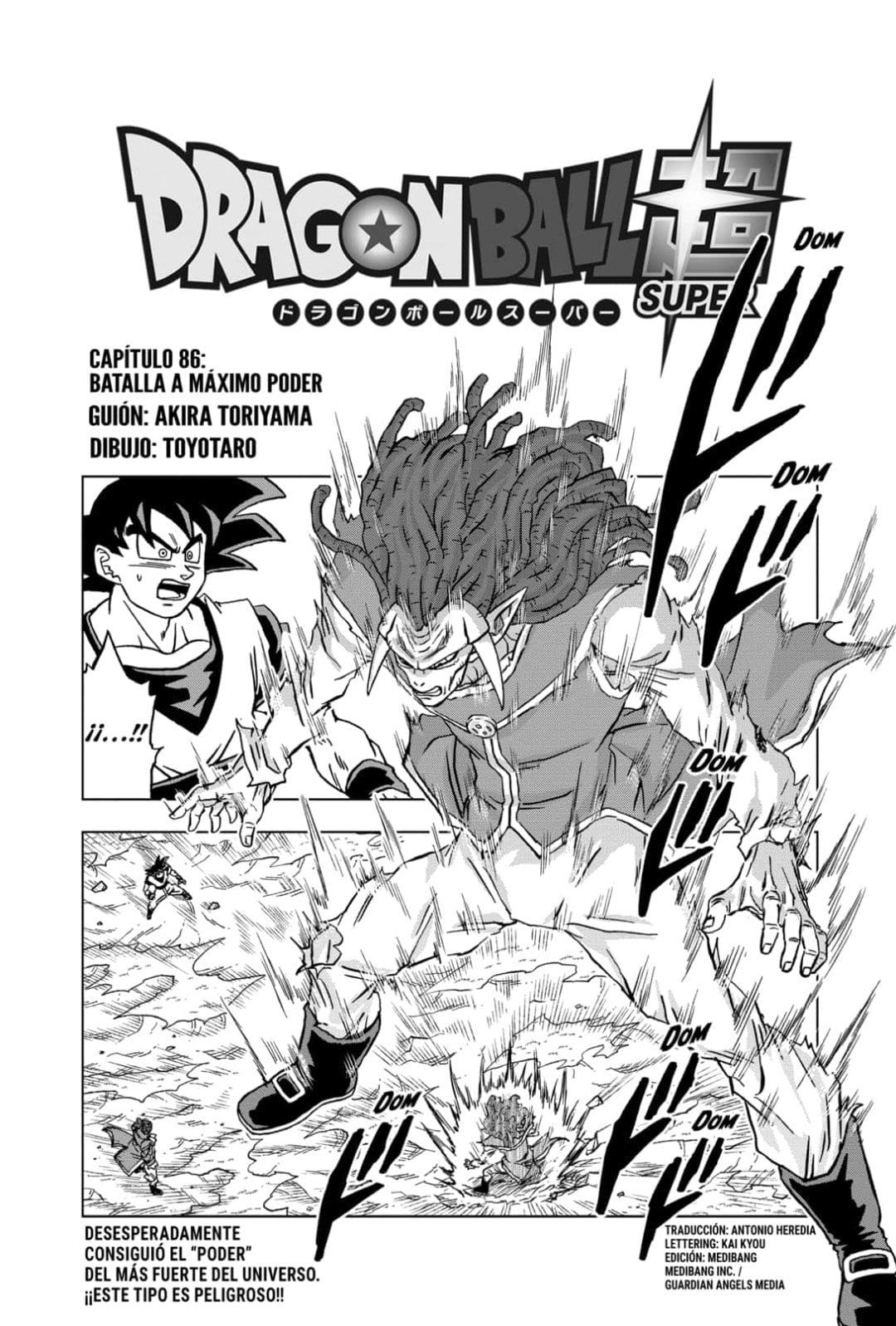 Dragon Ball Super Manga 86 Español Completo