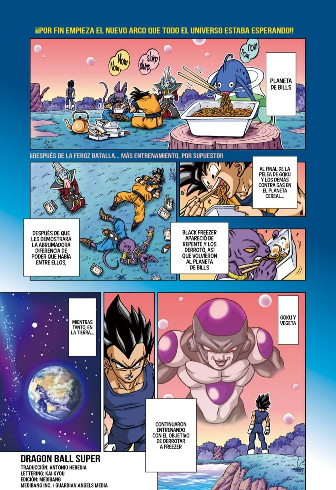 Ver Dragon Ball Super Manga 88 Español a Color Completo Online