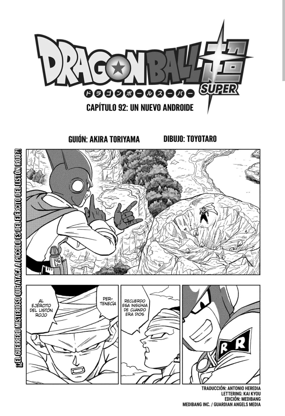 Dragon Ball Super: Ya disponible el capítulo 92 del manga gratis y